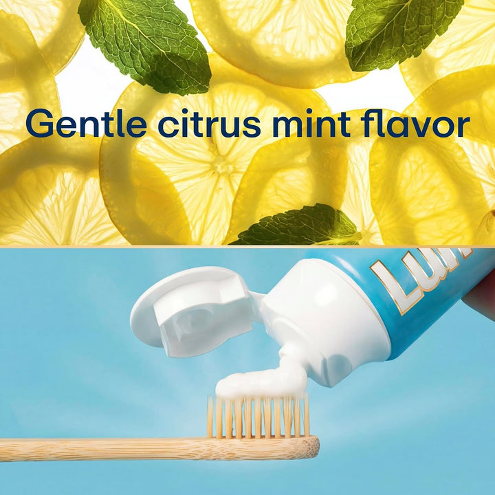 Lumineux - Pasta dental blanqueadora 3 paquetes, sin peróxido, segu...