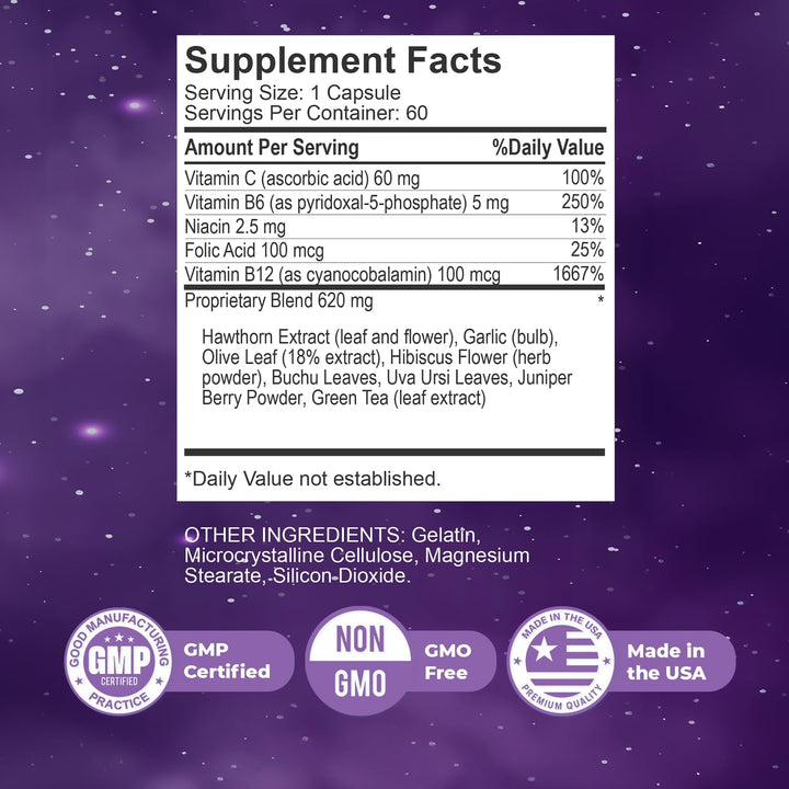 Sonus Complete - Fórmula diaria natural con vitamina C, B6, B12 y á...