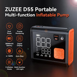 ZUZEE Inflador de Neumáticos Compresor de Aire Portátil, 150 PSI Do...