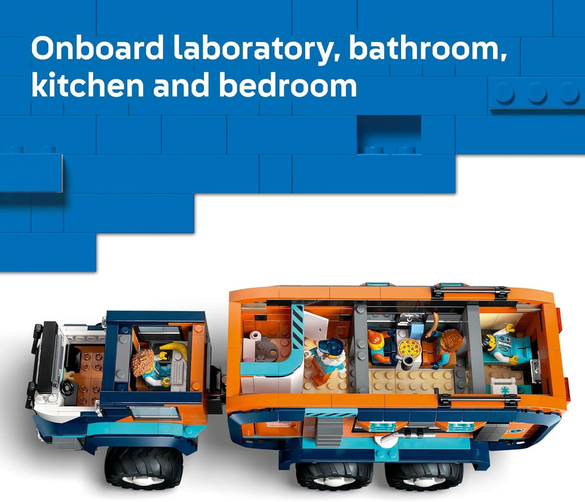LEGO City Arctic Explorer Science Lab Truck - Juego de