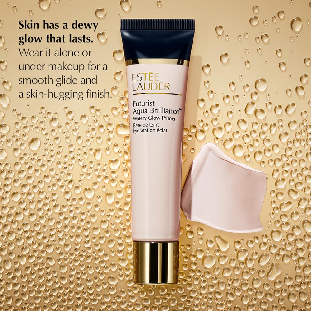 Estée Lauder Futurist Aqua Brilliance Watery Glow Makeup Primer wit...