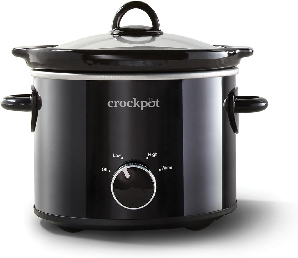 Crock-Pot. Olla de cocción lenta manual, Negro