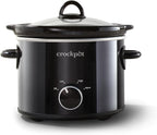 Crock-Pot. Olla de cocción lenta manual, Negro