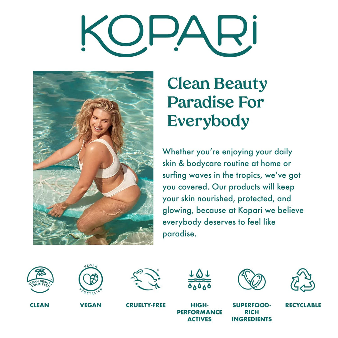 Kopari Lip Love - Bálsamo hidratante en beige nude SPF 30, protecto...