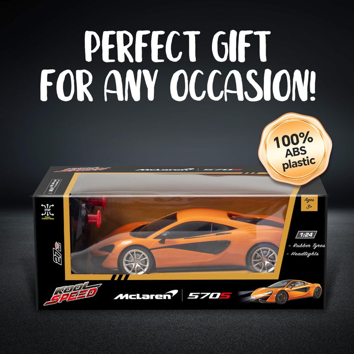 AEROQUEST McLaren - Auto de control remoto, a escala 1:24, eléctric...