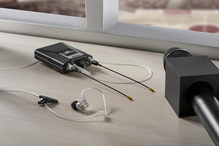 Auricular dual Shure MicroDriver de alta definición con cable desmo...