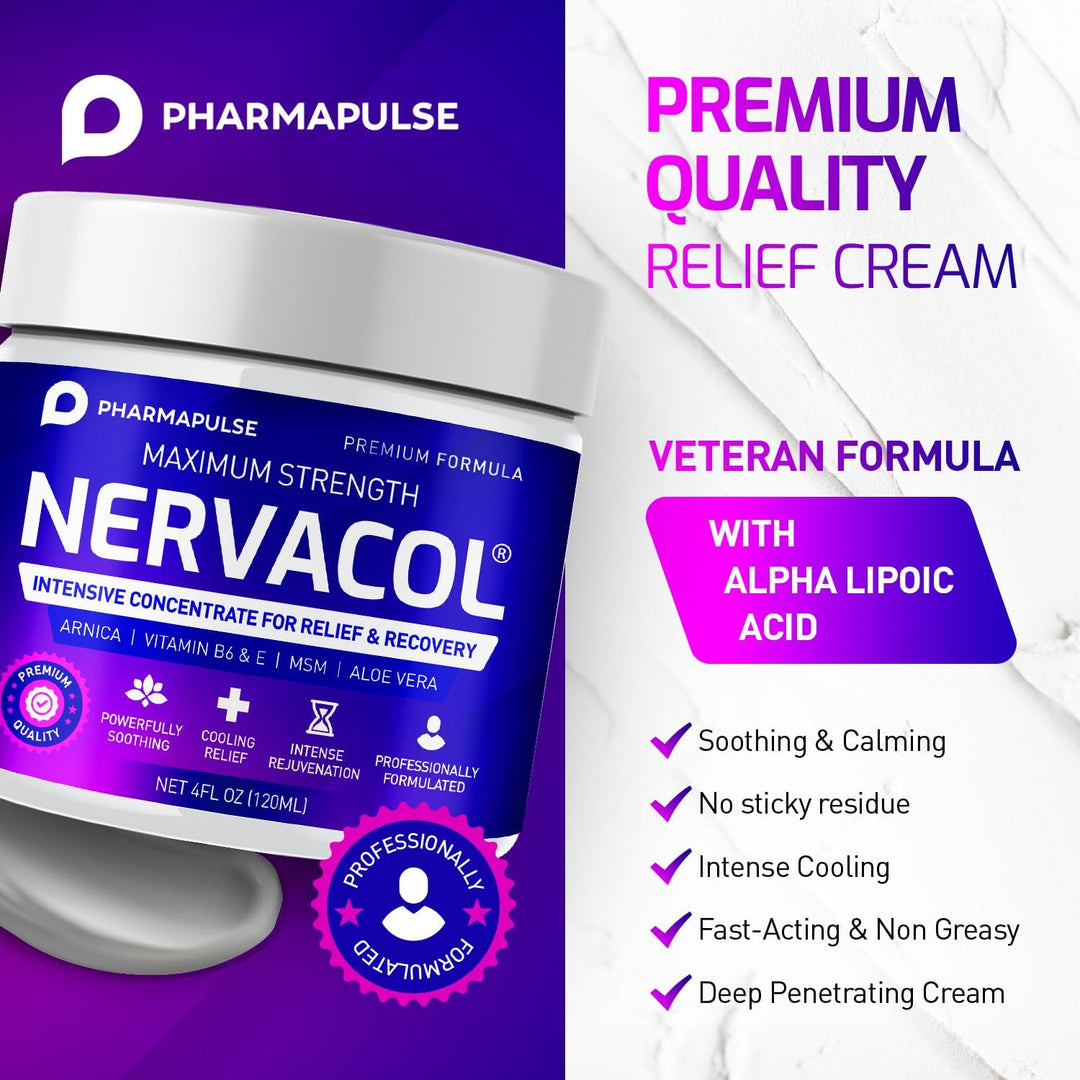 Pharmapulse Terapia neuropatía nerviosa y crema de alivio \u2013 Cr...