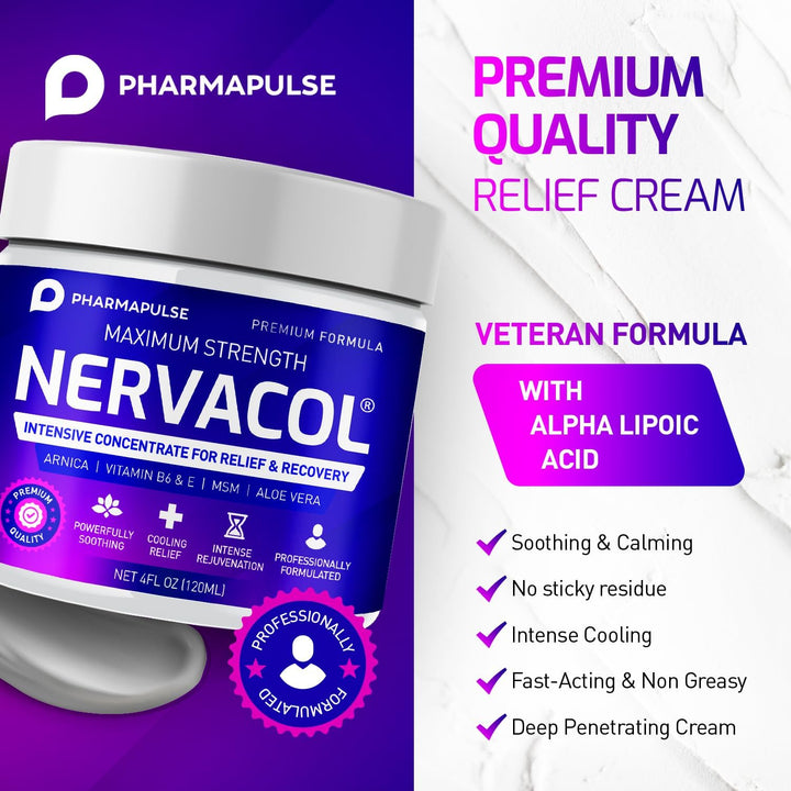 Pharmapulse Terapia neuropatía nerviosa y crema de alivio \u2013 Cr...