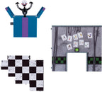 Jazwares Five Nights at Freddy's Puppet - Figura articulada de 5 pulgadas con función Jumpscare, ojos que brillan en la oscuridad y diorama óptico