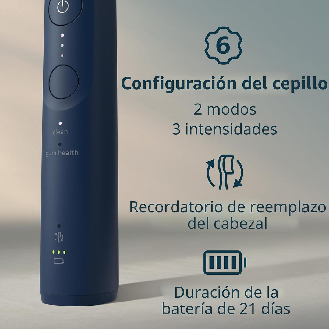 Philips Sonicare 5900 - Cepillo de dientes eléctrico recargable, 2...
