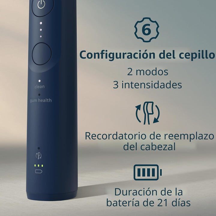 Philips Sonicare 5900 - Cepillo de dientes eléctrico recargable, 2...