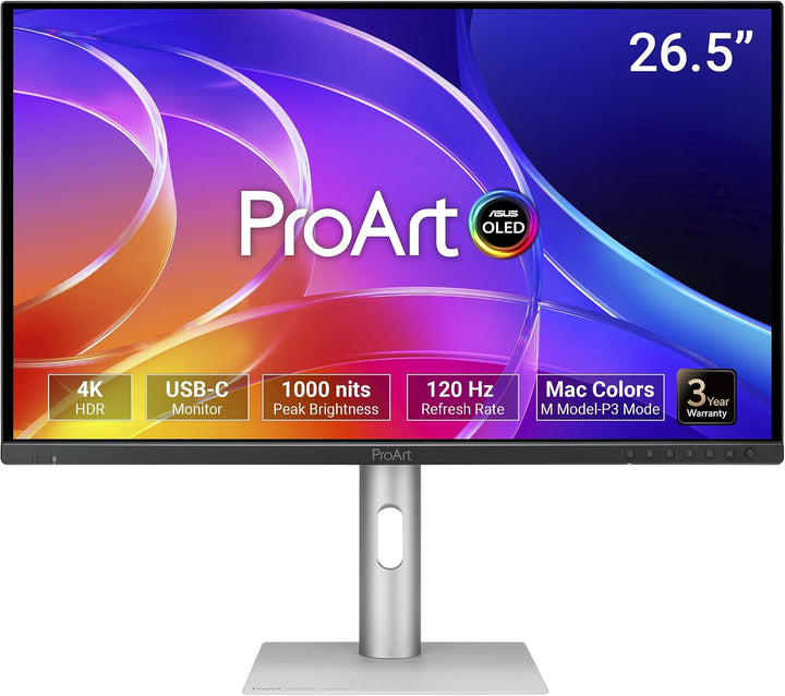 ASUS ProArt Display Monitor profesional OLED USB-C de 27 pulgadas 4...