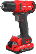 CRAFTSMAN V20 atornillador y taladro inalámbrico de 3/8 in., batería, cargador (CMCD600D1)