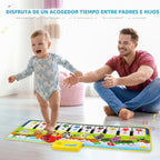 Alfombrilla de piano, tapete musical, piano de piso, juguetes para niños