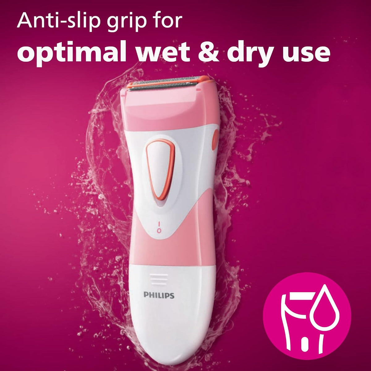 Philips SatinShave Essential Afeitadora Eléctrica Húmeda y