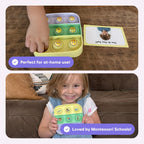 The Fidget Game Popplers, juguete educativo de aprendizaje para niños
