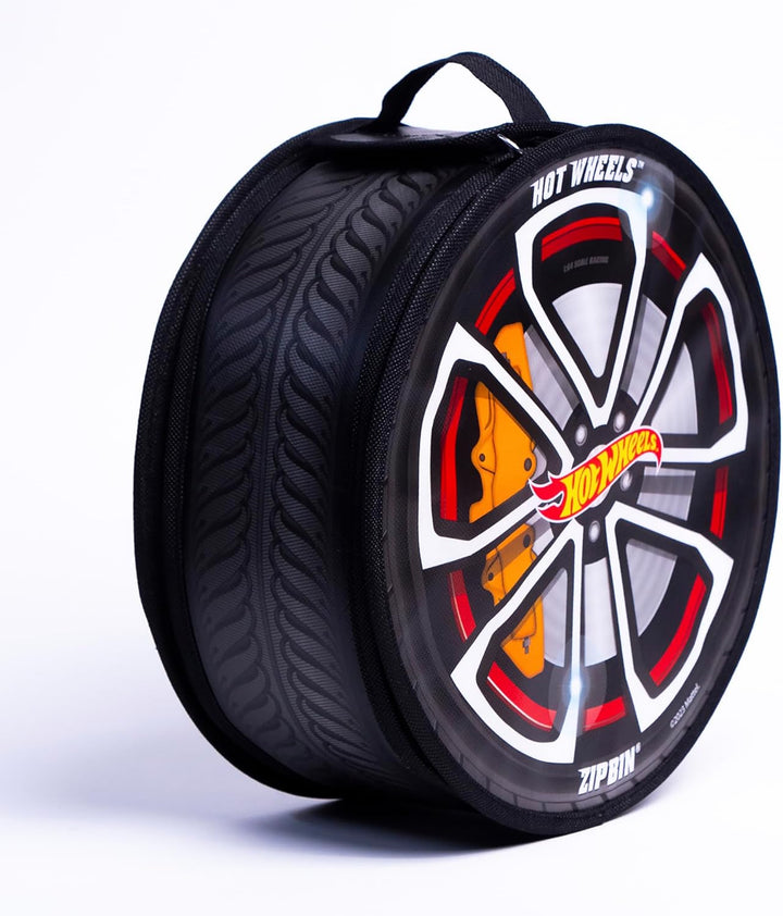 Hot Wheels Tara Toy: ZipBin Wheelie Track Pack - Se despliega en un...