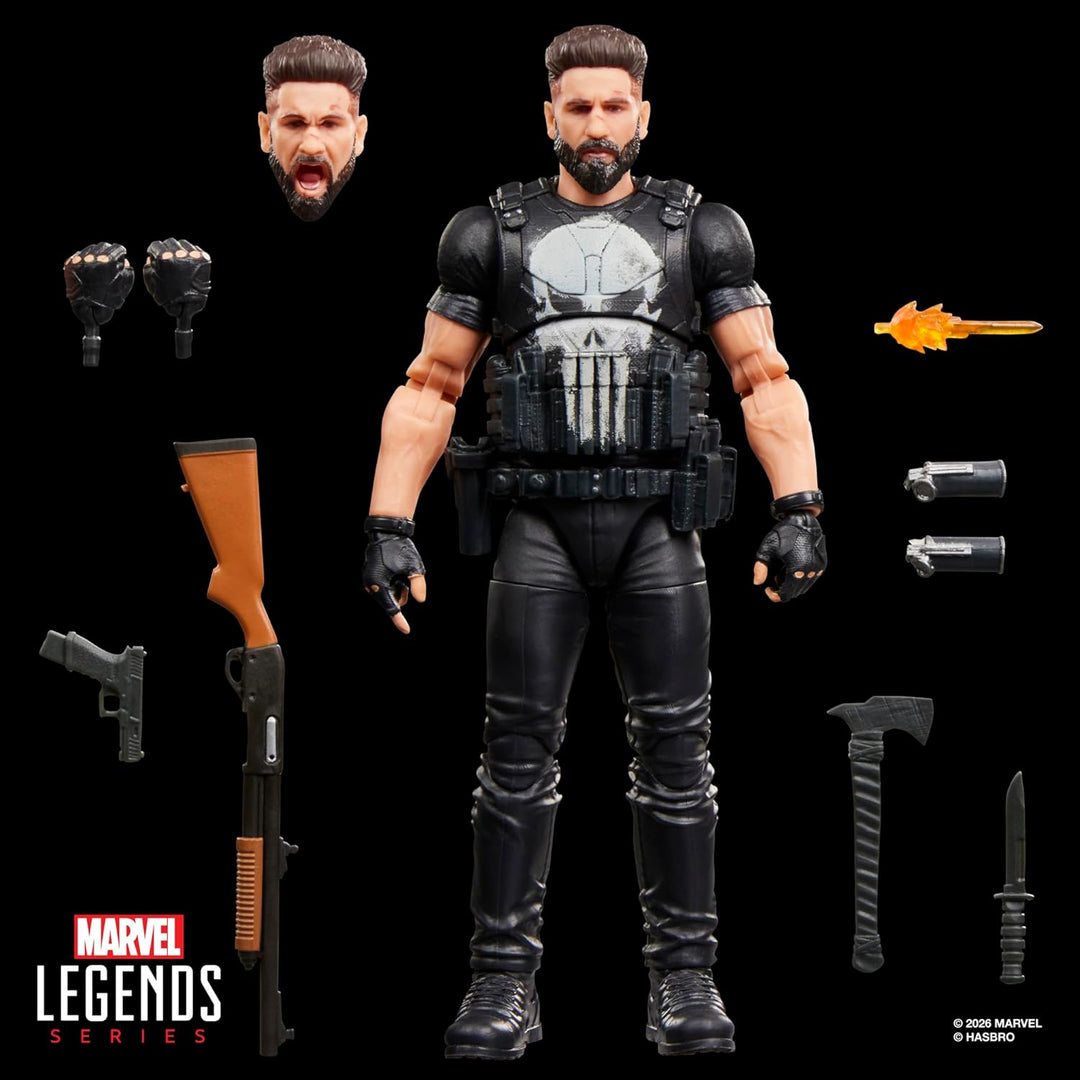 Marvel Legends Series Punisher, The Punisher - Juego de figuras de...