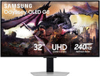 Samsung 32" Odyssey OLED G8 (G80SD) Serie 4K UHD Monitor inteli...