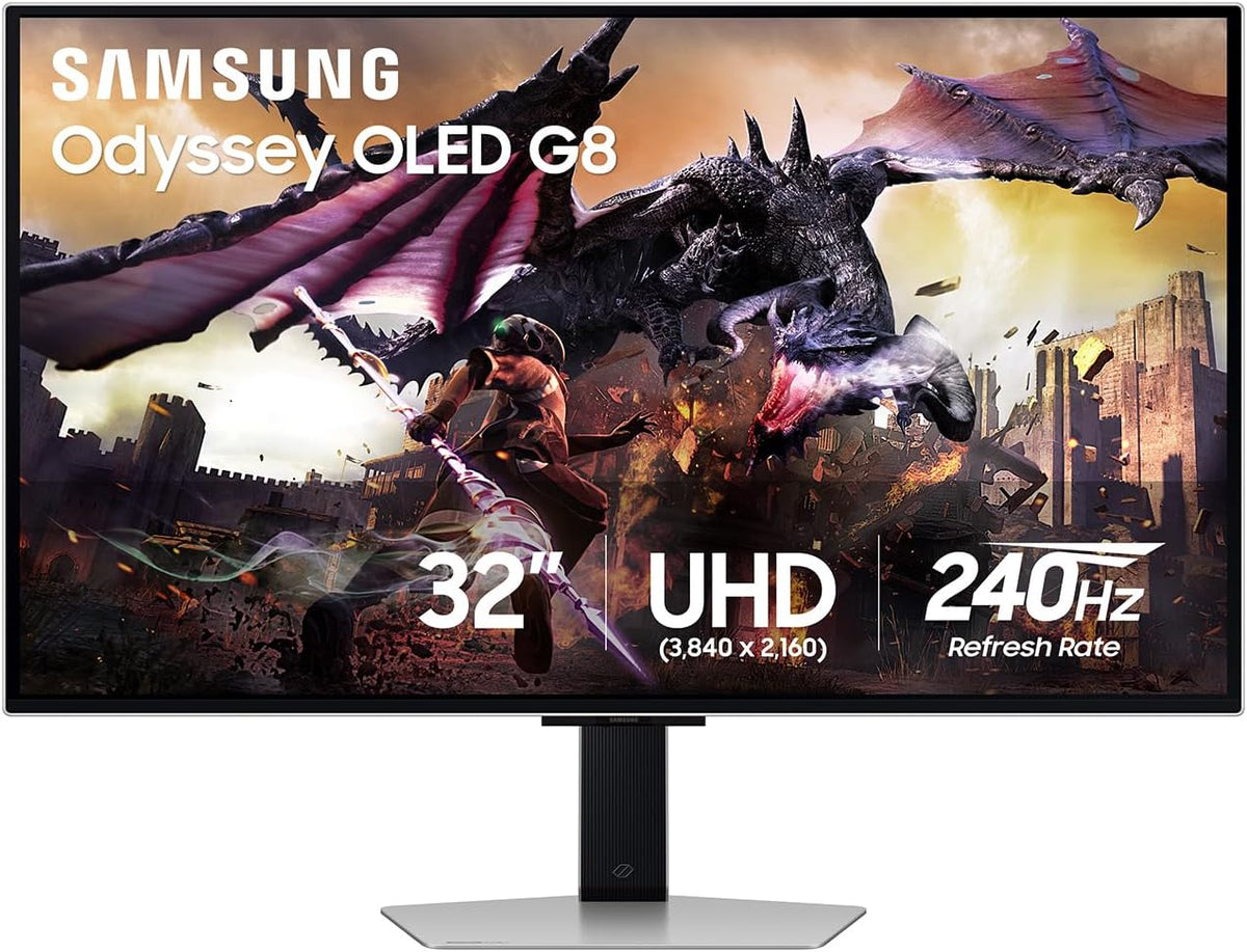 Samsung 32" Odyssey OLED G8 (G80SD) Serie 4K UHD Monitor inteli...