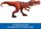 Mattel Jurassic World Wild Roar - Figura de dinosaurio afrovenador