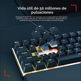 Rampage Plower K60 Teclado mecánico para juegos \u2013 62 teclas, r...