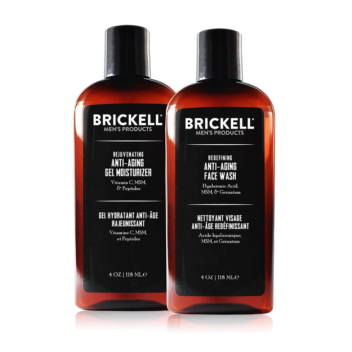 Brickell Men's Products Rutina antienvejecimiento de gel potenc...