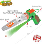 Nature Bound Juguete para atrapar insectos | Aspiradora de bichos ecológica, atrapa y libera | Juguete de juego para interior y exterior de 3 a 12 años | Incluye núcleo de captura con magnificación |