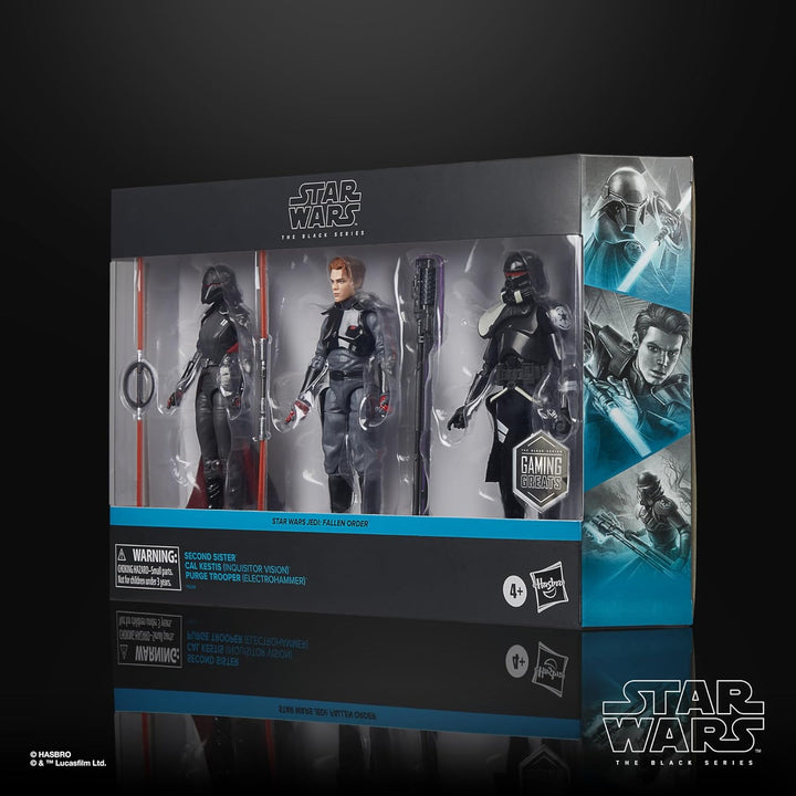 Star Wars The Black Series Hermana Segunda, Cal Kestis, Tropa de Pu...
