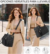 Bagstellar Bolsa de mano para profesora para mujer, bolsa de trabaj...