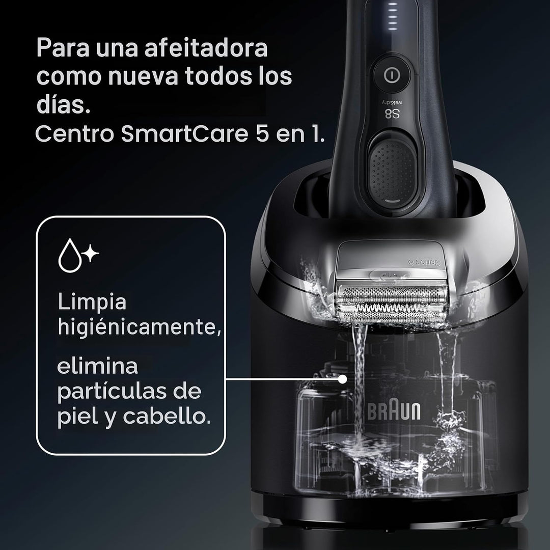 Braun Series 8 8560cc Maquinilla de afeitar eléctrica para hombre,...
