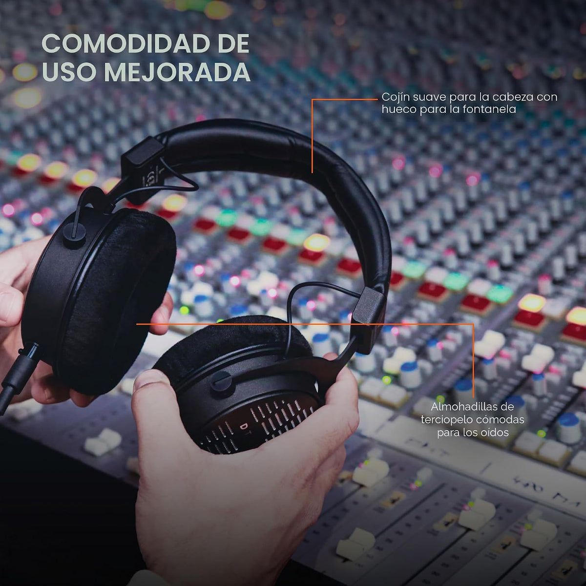Beyerdynamic DT 1990 Pro MKII (30 Ohm), auriculares de estudio de espalda