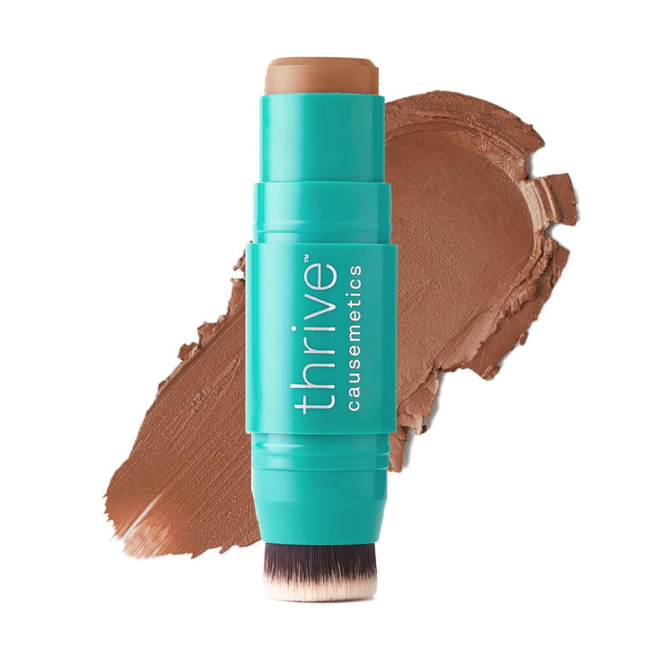 Thrive Causemetics Triple Threat Color Stick: Barra de bronceador y...