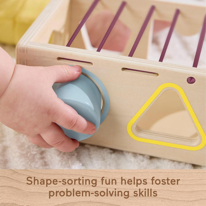 Fisher-Price Juguete de madera para bebé clasificador de