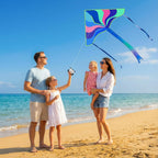 3 Pack Kites Grandes, Kites de Playa Fáciles de Volar