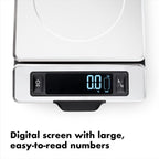OXO Good Grips - Báscula digital de cocina de 11 lb