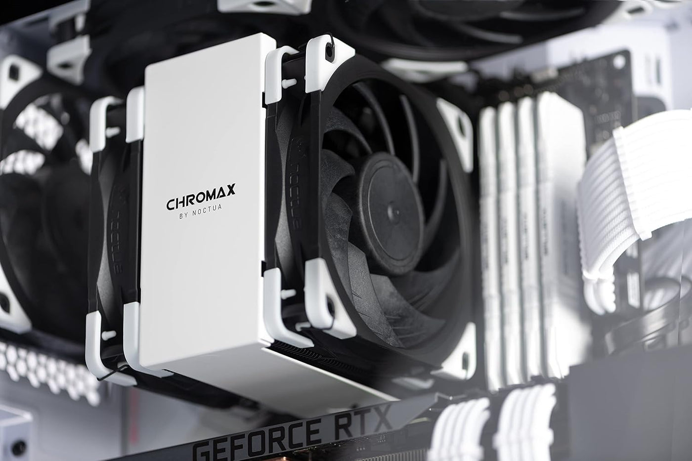 Noctua NF-A12x25 PWM chromax.Black.swap, ventilador silencioso de a...