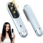 New Go Brush Pro 2026 - Cepillo alisador de pelo inalámbrico, plasm...