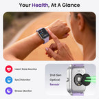 Fitpolo Relojes inteligentes para mujeres y hombres, Alexa incorporado de 1.8 pulgadas, reloj de seguimiento de actividad para Android iOS, rastreador de actividad impermeable con 100 deportes, GPS