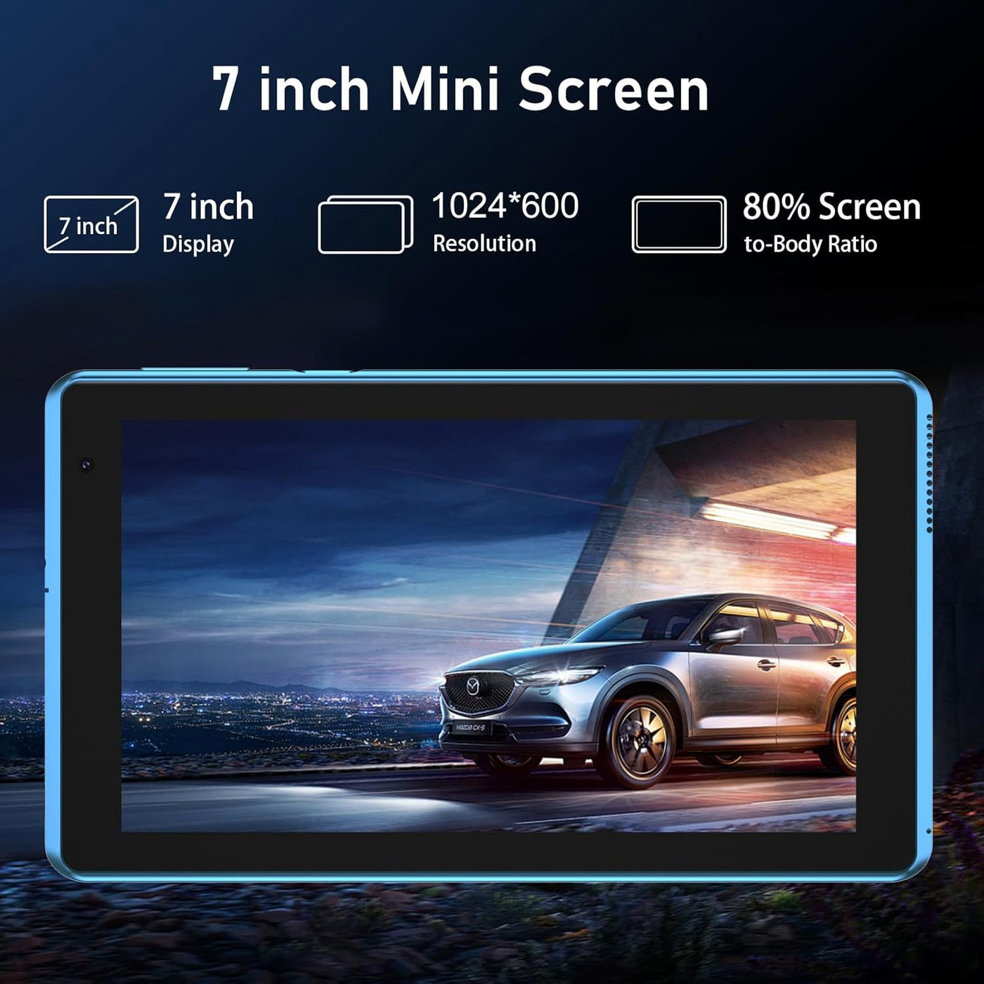 CUPEISI Tableta Android con funda, tableta de 7 pulgadas, 8 GB de R...