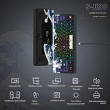Womier S-K80 Teclado 75% con Pantalla Multimedia a Color Teclado Me...