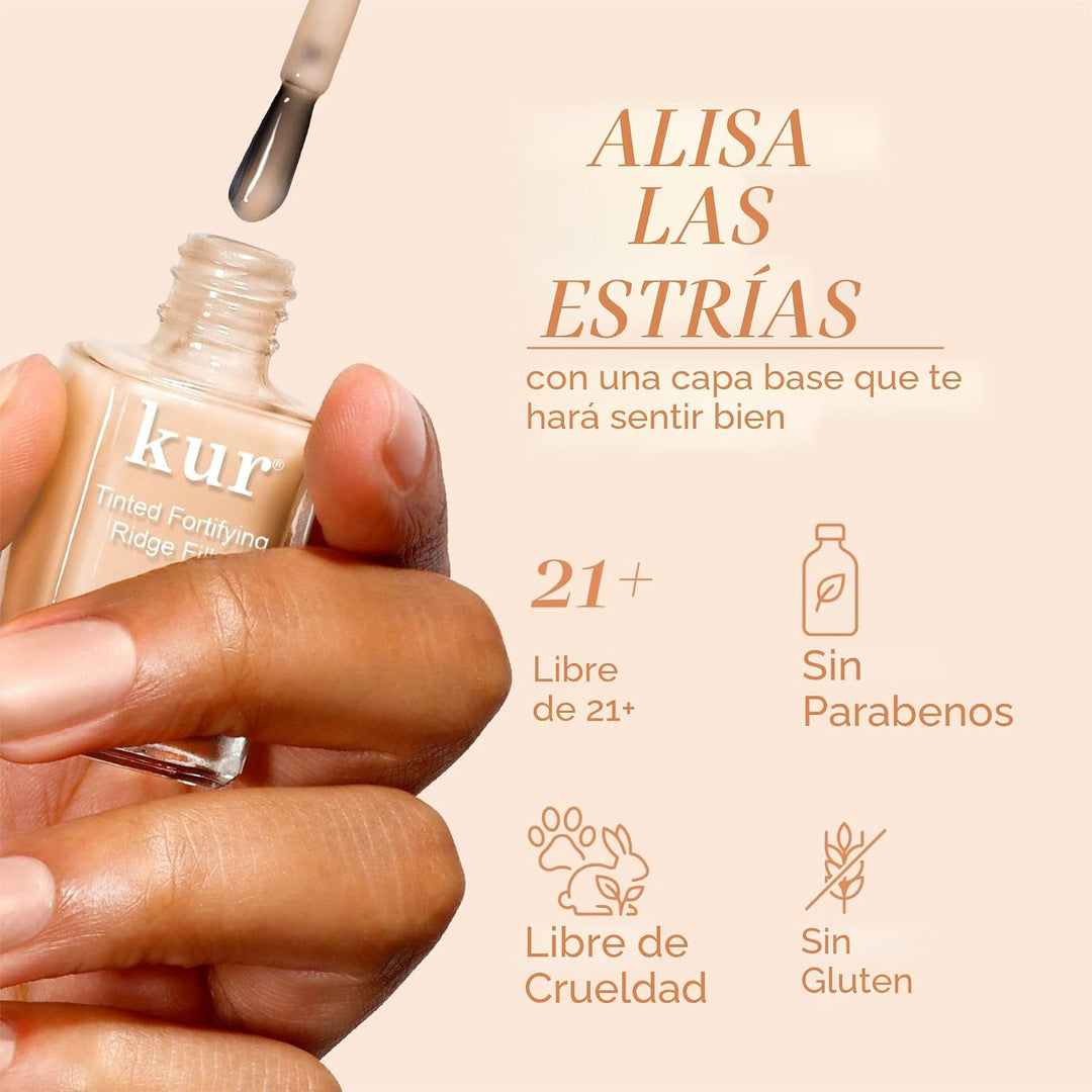 LONDONTOWN kur Nail Ridge Relleno | Relleno y fortalecedor de crest...