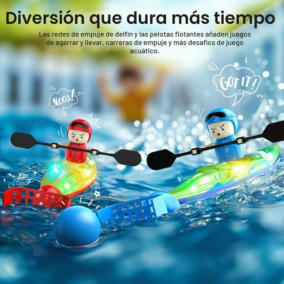 SYMA Paquete de 2 botes RC para niños de 6 a 12 años, diseño de bola de