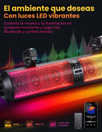 KEMIMOTO Barra de sonido UTV de 28 pulgadas compatible con Polaris RZR