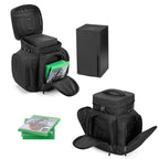 Trunab - Funda de transporte compatible con Xbox Series X, bolsa de juegos de viaje, color negro