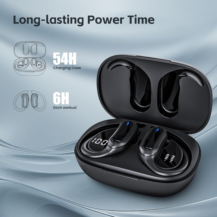 Auriculares inalámbricos, auriculares Bluetooth 5.4, auriculares es...