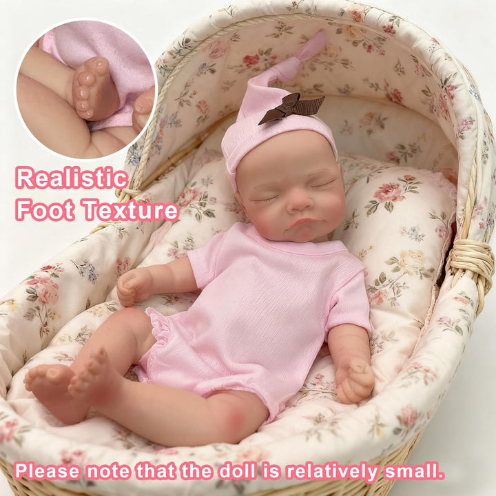 OtardDolls Muñeca de bebé de silicona de 10 pulgadas Muñeca Reborn...