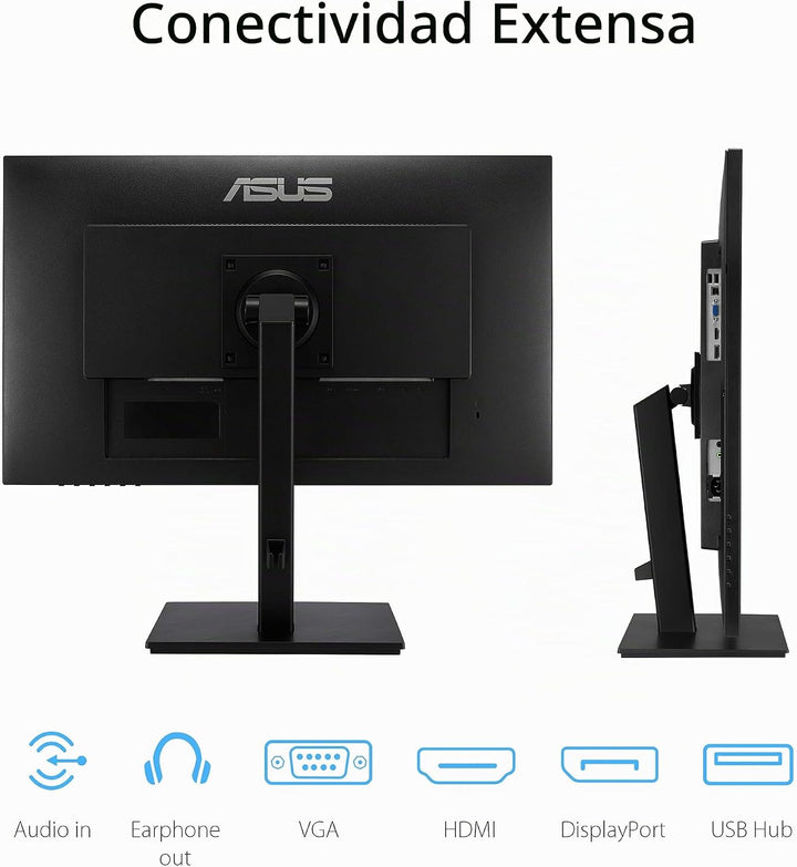 ASUS VA27DQSB Monitor de 27 pulgadas, 1080P Full HD, 75Hz, IPS, sin...