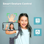 COMITOK L7C Pro, estabilizador de cardán para iPhone, estabilizador de teléfono para grabación de video con seguimiento de cara/objetos, cardán de 3 ejes para Android y iPhone 15 Pro Max, grabación de