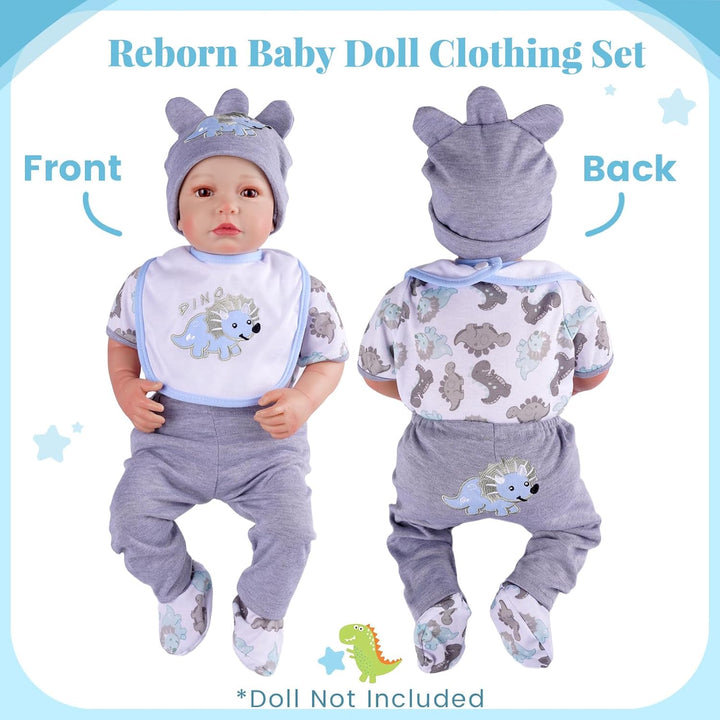 BABESIDE 18 piezas de accesorios de muñeca Reborn para muñecas de 1...